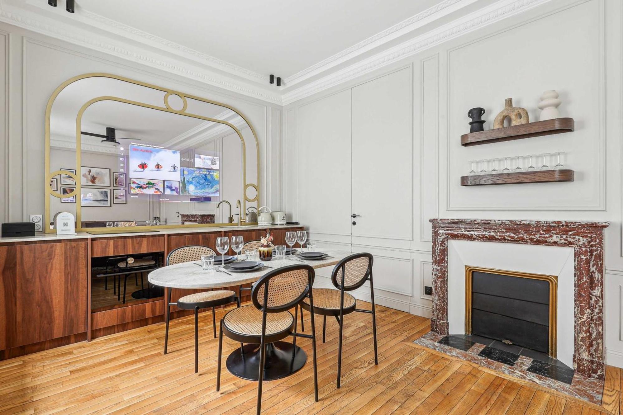 Interior Design - Apartment 6P-2Br - Tour Eiffel Paris Exterior photo